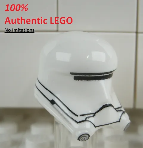 LEGO NEW White Flametrooper Helmet (1x) 6126540 Minifigure Part 23915
