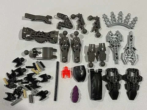 Lego Bionicle Rahkshi Vorahk (8591) Complete w/Shadow Kraata