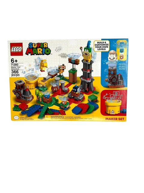 LEGO Super Mario Master Your Adventure Maker 71380 366pcs 6+ Building Set New