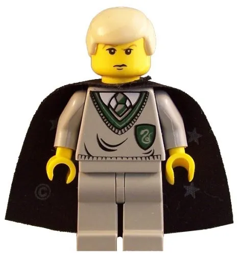 LEGO Draco Malfoy Slytherin Torso YF 2 Harry Potter Figure