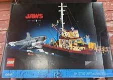 New Sealed LEGO Ideas Jaws 21350 In Hand Ships Fast Brand New Genuine Lego Set