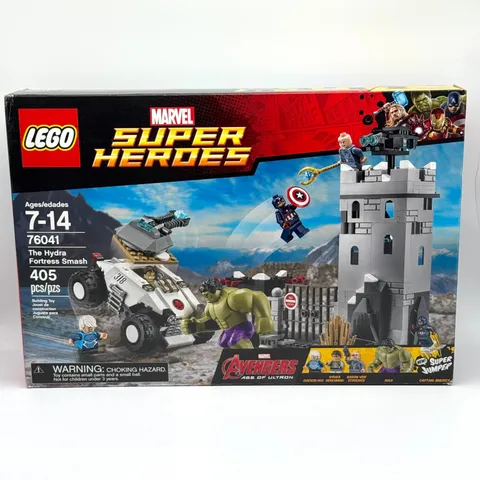 Lego Marvel Super Heroes The Hydra Fortress Smash 76041 Sealed Unopened IOB 2015