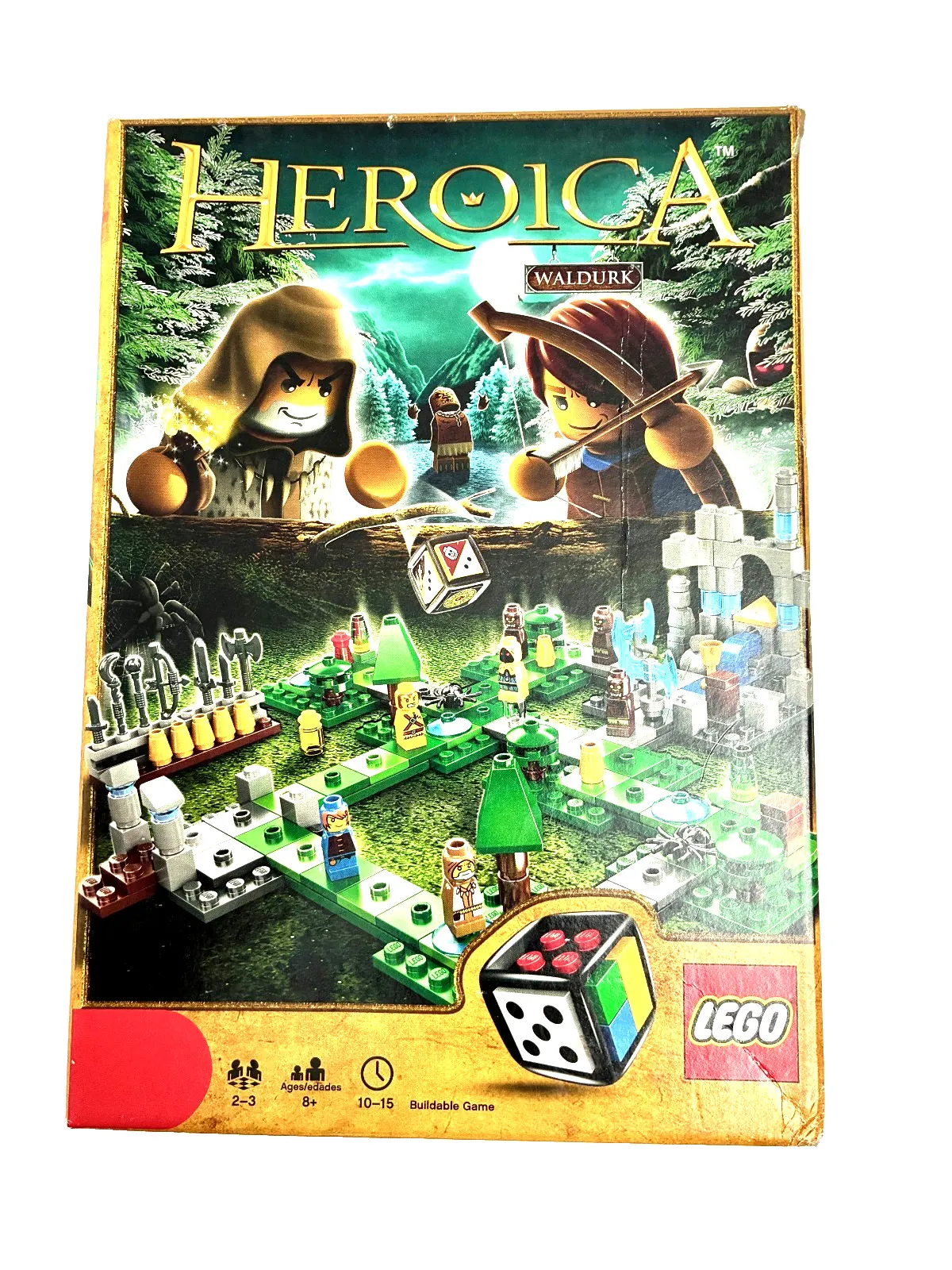 LEGO Heroica Waldurk 3858 Missing Green Tooth & Map Everything Else Complete I21