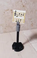 New LEGO Sheet Music Stand Notes Printed Clarinet trumpet Band Stand guitar