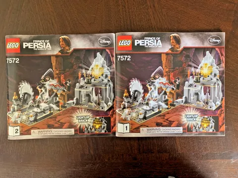 LEGO PRINCE OF PERSIA THE SAND OF TIME "QUEST AGAINST TIME" NEW IN BAGGIES