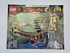LEGO 70608 Instruction Manual  Only NINJAGO MOVIE Master Falls 2017 Retired