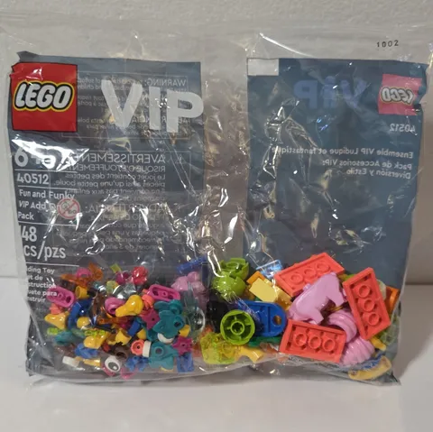 LEGO VIP Fun and Funky VIP Add on Pack 40512 Polybag 148 pcs Age 6+