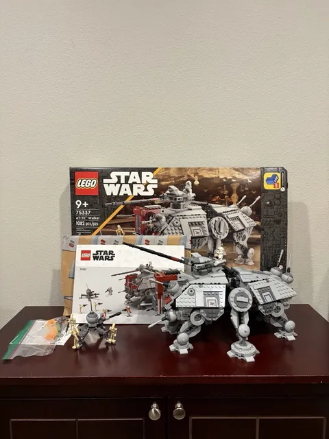 LEGO Star Wars: AT-TE Walker (75337) - Complete Set, Original Box & Instructions
