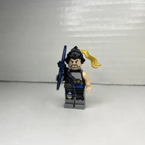 LEGO Overwatch Hanzo Minifigure 75971 ow003 w/ BOW (Pre-Owned)
