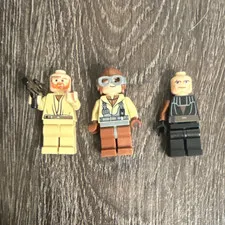 LEGO Minifigure Lot of 3 Star Wars Characters Figures