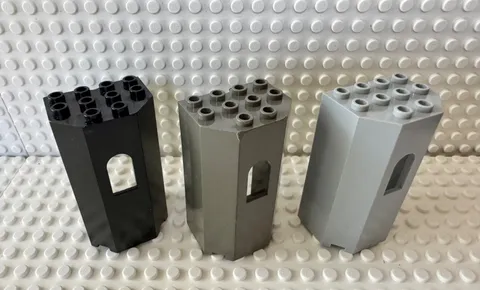 LEGO Panel 3 x 4 x 6 Turret Wall with Window 30246