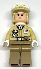 LEGO® Minifigure Star Wars sw0259 Hoth Rebel Trooper (Orange Chin Dimple)