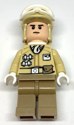 LEGO® Minifigure Star Wars sw0259 Hoth Rebel Trooper (Orange Chin Dimple)