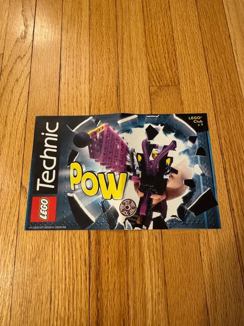 Lego Technic Catalog Lego Club Vintage