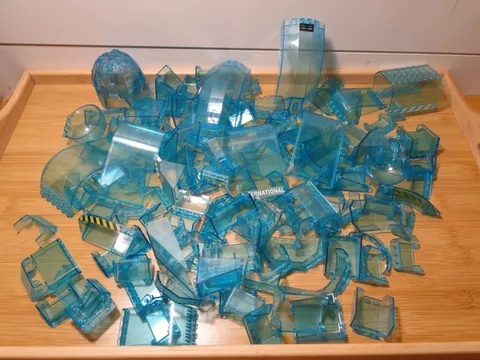 LEGO Window Windscreen Windshield  Clear Blue Auto Airplane Translucent Lot