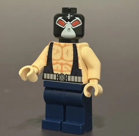 LEGO Batman Bane Minifigure From 2007 7787 CUSTOM- UV Printed on Lego
