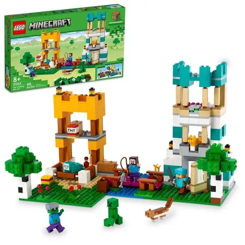 LEGO Minecraft: The Crafting Box 4.0 21249 100% Complete W/ Instructions No Box