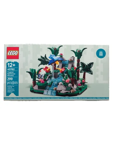 LEGO 40782 Tropical Rainforest Diorama NEW Factory Sealed Ltd Edition 299 pcs