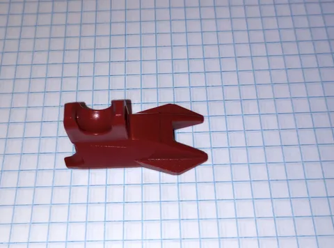 1 piece Bionicle Lego 87844 Dark Red Foot Clawed w/ Ball Joint Socket (Ben 10)
