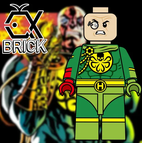 Lego Marvel - QX Brick - Baron Strucker Minifigure