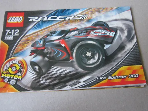 Lego Racers Building Instructions Instruction 8669 Fire Spinner 360