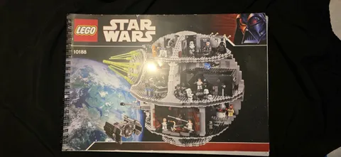LEGO Star Wars Death Star 10188 Spiral Bound INSTRUCTIONS ONLY - Manual Only
