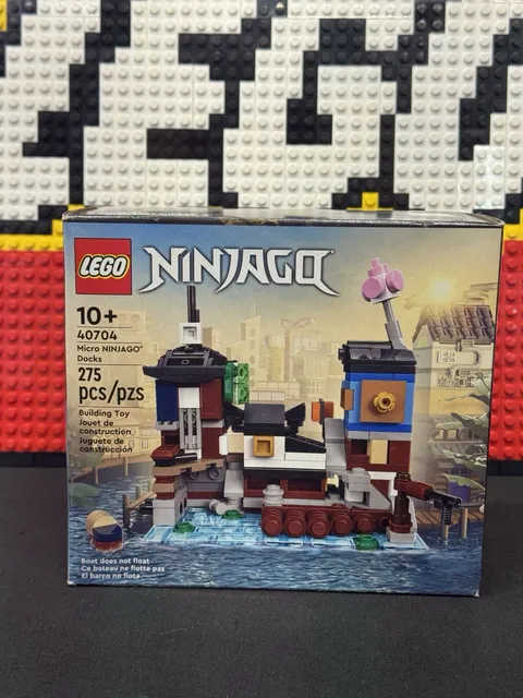 Lego 40704 Micro Ninjago City Docks Brand New Sealed Box Building Kit NIB