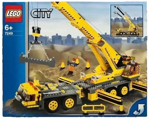 LEGO 7249 City Construction XXL Mobile Crane 2005 Construction Sealed Box Set