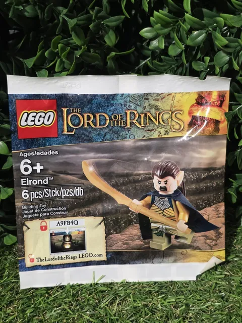 NEW LEGO 5000202 The Lord of the Rings  Blue Cape/Gold Elrond Polybag LOTR Rare