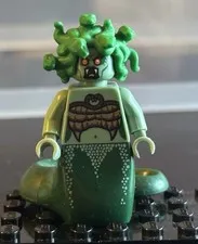 LEGO CMF Series 10 Medusa and Librarian Minifigures