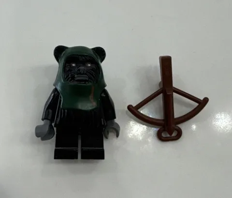 Lego Star Wars Tokkat Minifigure Black Ewok sw0339 7956 Ewok Attack Rare - 1O