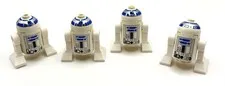 LEGO Star Wars Lot of 4 R2D2 inv.657