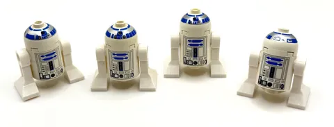 LEGO Star Wars Lot of 4 R2D2 inv.657
