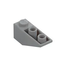 LEGO 30x Light Bluish Gray Slope, Inverted 33 3 x 1 inv.647