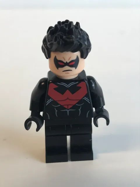LEGO Nightwing Minifig DC Super Heroes sh085 76011 Set Exclusive 2014 Retired