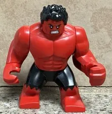 LEGO Red Hulk Bigfig Minifigure Marvel Super Heroes 76078 New