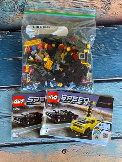 LEGO SPEED CHAMPIONS: 2018 Dodge Challenger SRT Demon and 1970 Dodge Charger R/T