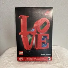 LEGO Art LOVE Building Set (31214) 791 Pieces Complete Set, Box