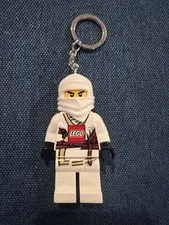 Lego Kai Minifigure Key Chain Flashlight BIG LEDLite Ninjago Mini Torch-Works!