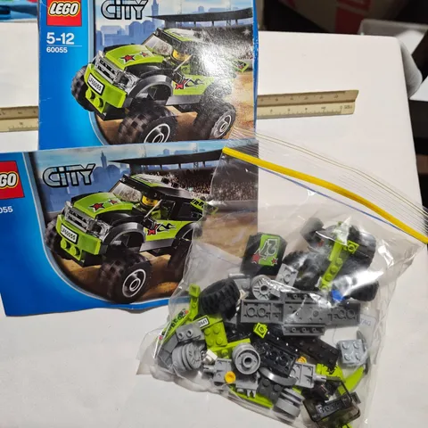 LEGO City Great Vehicles Set 60055 Monster Truck COMPLETE Monster Truck Driver