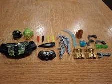 LEGO BIONICLE Bulk Lot Mixed Parts Pieces & Accessories Multicolor Plastic