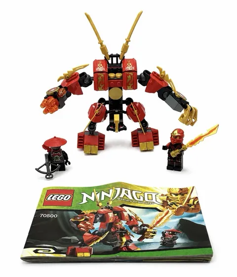 LEGO Ninjago Masters of Spinjitzu #70500 Kai Fire Mech Kai & Samurai Minifigures