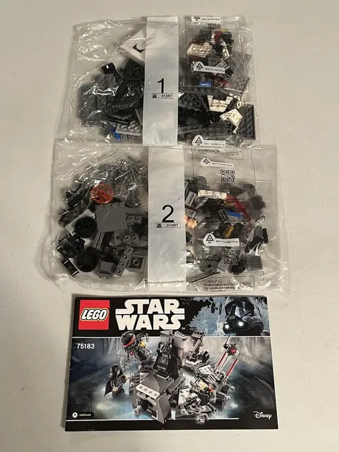 LEGO Star Wars 75183 Darth Vader Transformation New Sealed Bags No Box