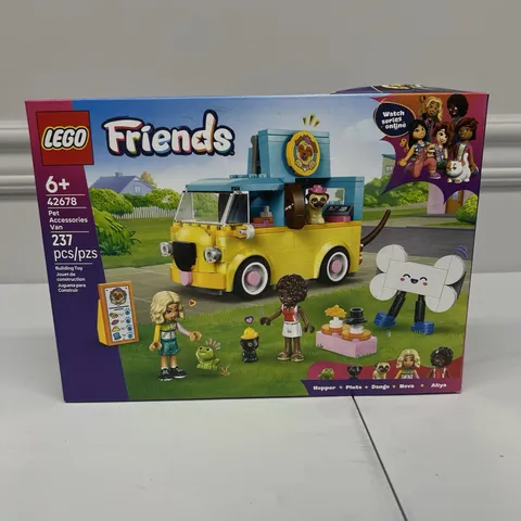 LEGO Friends 42678 Pet Accessories Van 237 Pcs NEW Sealed Damaged Box
