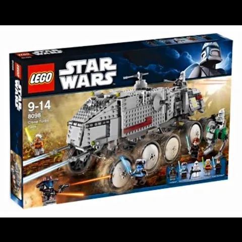 LEGO Star Wars The Clone Wars Clone Turbo Tank 8098 100% COMPLETE
