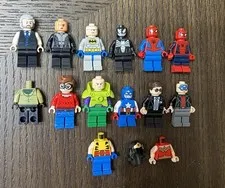 Marvel/DC LEGO Mini Figure Lot Of 14