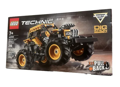 LEGO 42199 TECHNIC Monster Jam DIGatron Pull-Back Truck 218pcs BRAND NEW