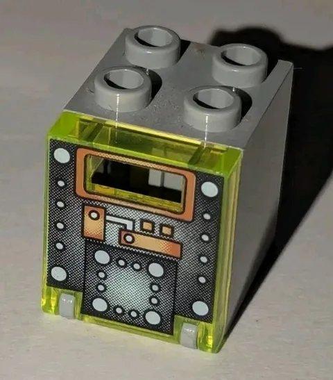 LEGO Aquazone Container Box Stingrays Mechanical Pattern Piece Part 4345 4346px6