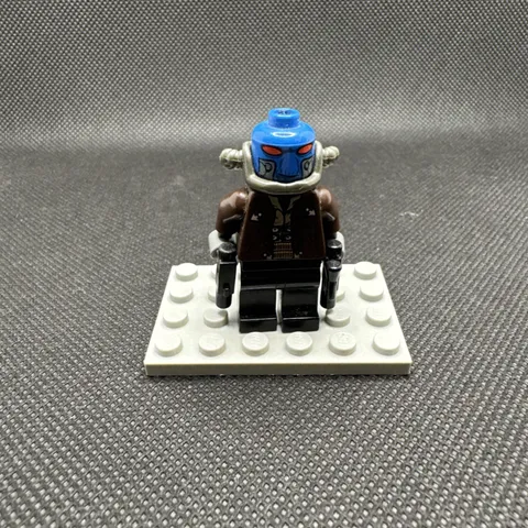 LEGO Cad Bane Minifig 8128 8098 Star Clone Wars Dual 2 Blasters INCOMPLETE