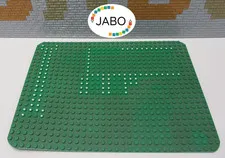 (R3/PB 23) LEGO 10px6 Plate 24x32 Green Set 1601 Conveyance 1976